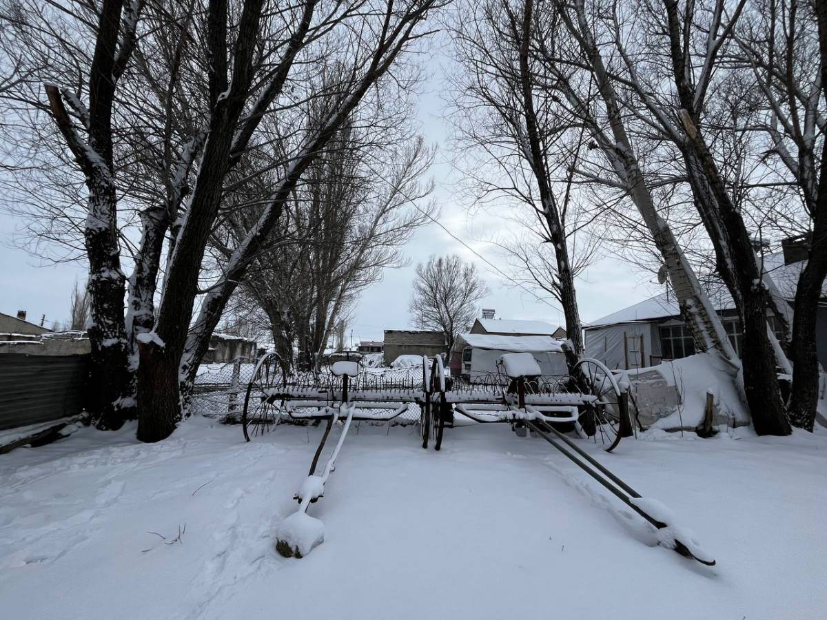 Yoğun Karın Ardından Ağrı’da Kartpostallık Manzaralar