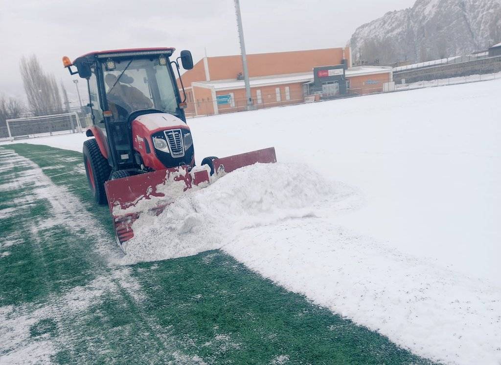 Doğubayazıt’ta Stadyum BAL Maçına Hazır