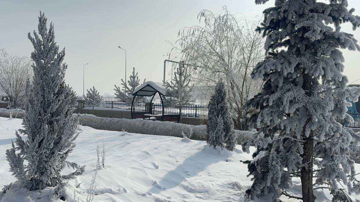 Ağrı’da Kar ve Soğuk Hava Kartpostallık Manzaralar Oluşturdu