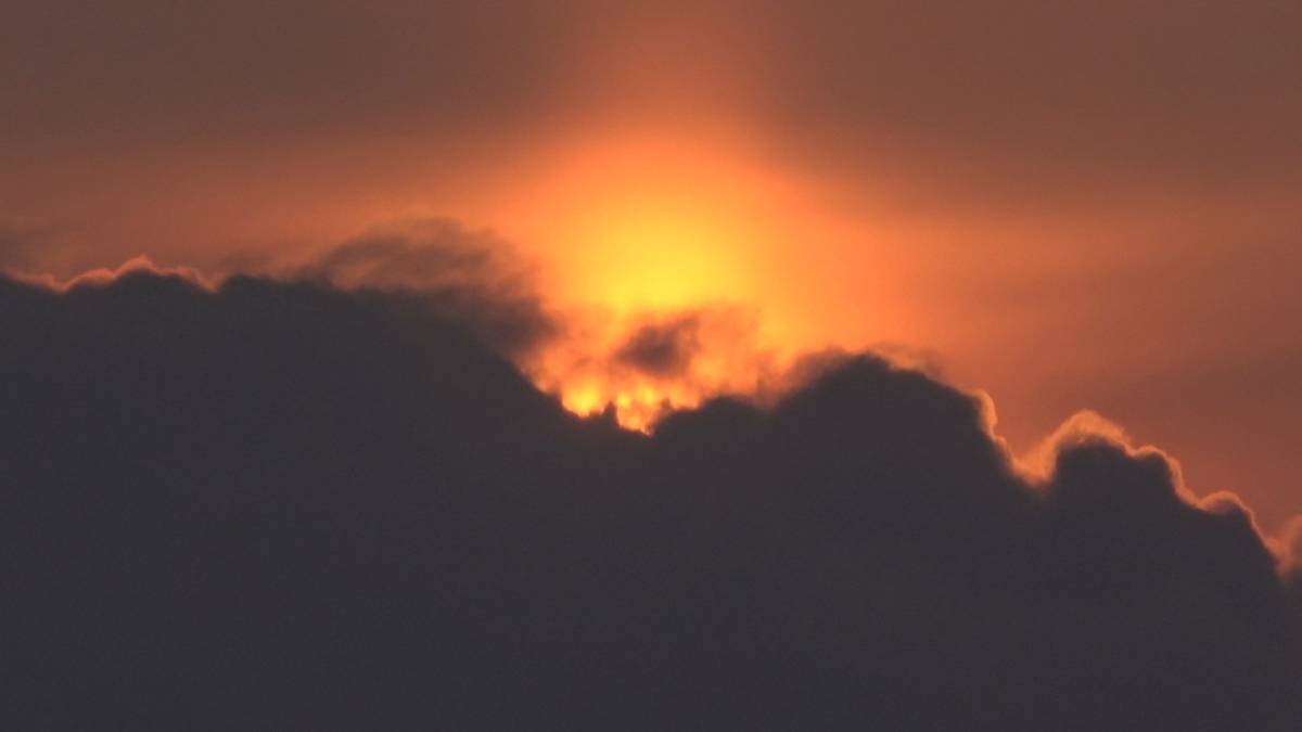 Ağrı Semalarında Gün Batımı Şöleni