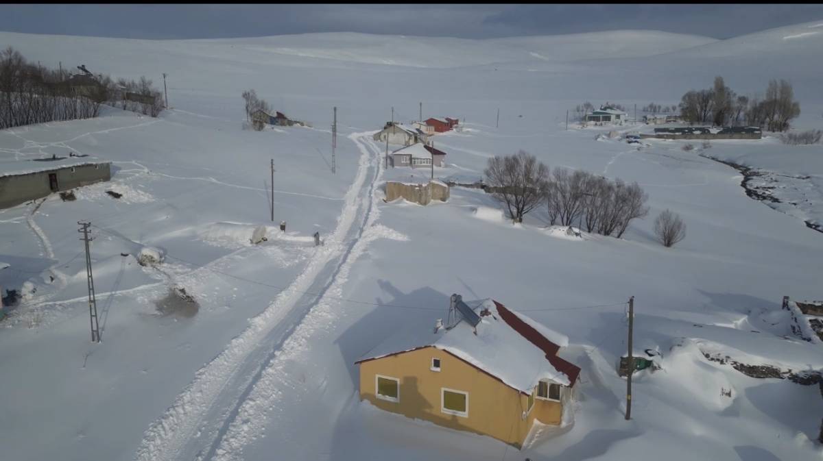 Ağrı’da kışın sert yüzü