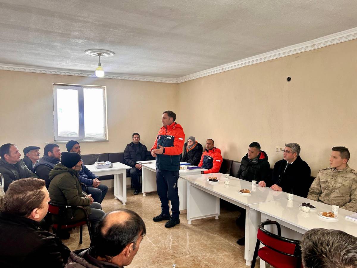 Ağrı’da Çığ Riskine Karşı Kış Tedbirleri Sürüyor