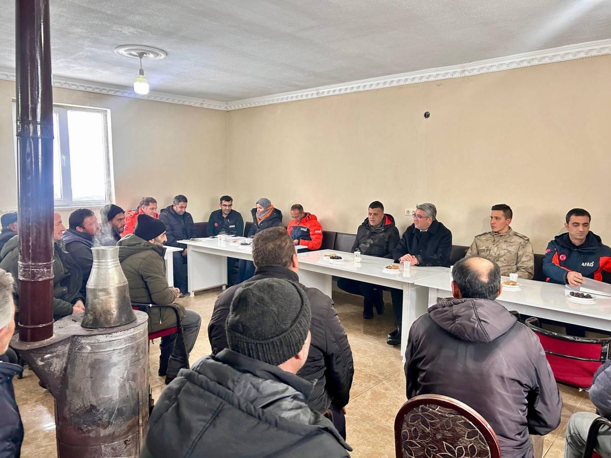 Ağrı’da Çığ Riskine Karşı Kış Tedbirleri Sürüyor