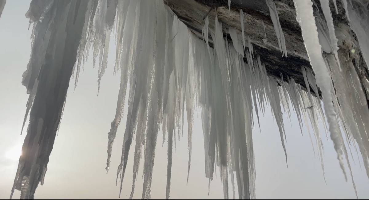 Ağrı’da hava yine buz kesti
