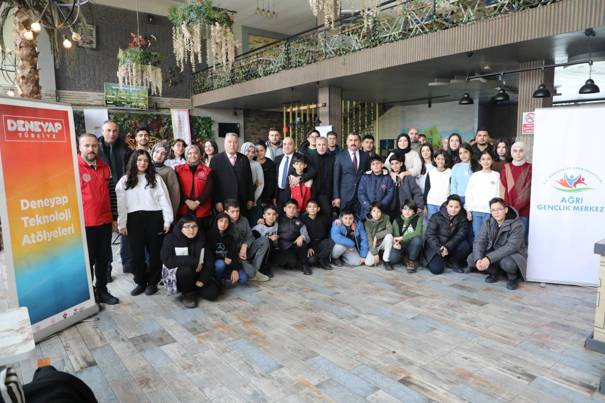 Ağrı’da genç mucitlere motivasyon kahvaltısı