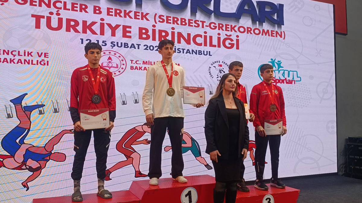 Patnoslu Emirhan Dinç Türkiye Şampiyonu Oldu