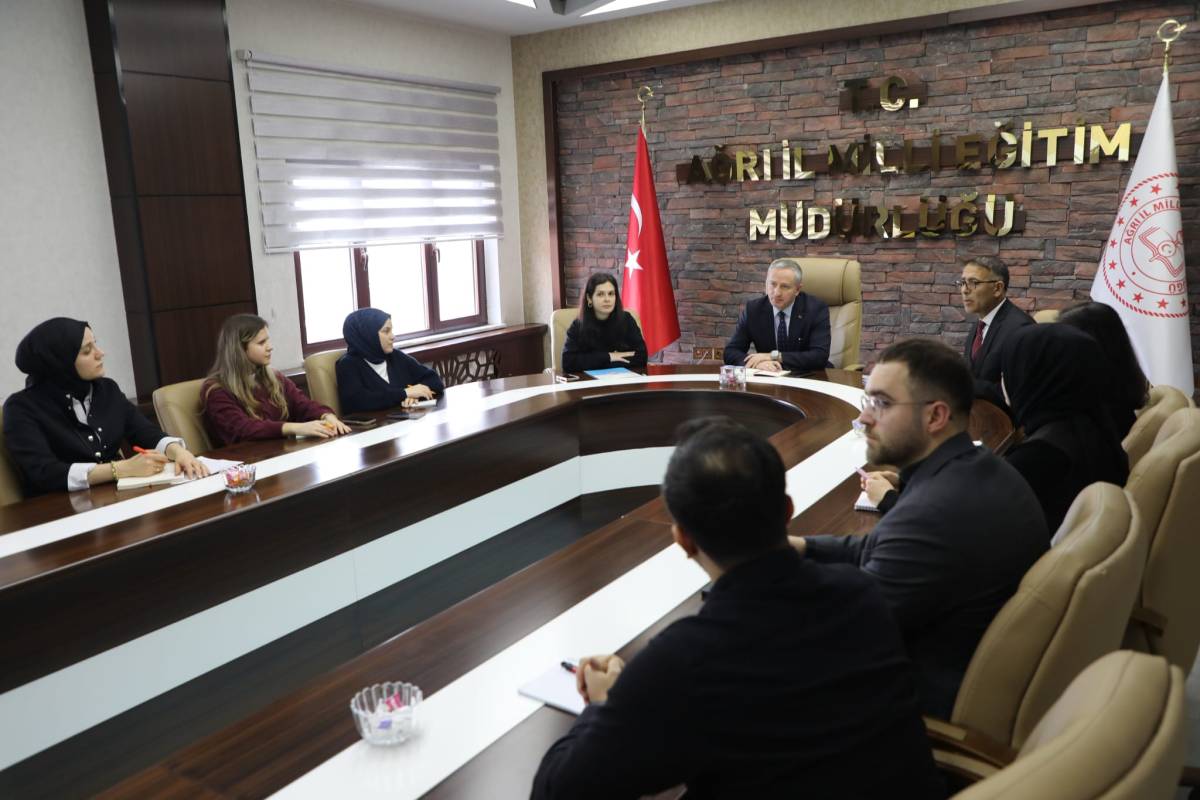 Ağrı’da Eğitim Projeleri Masaya Yatırıldı