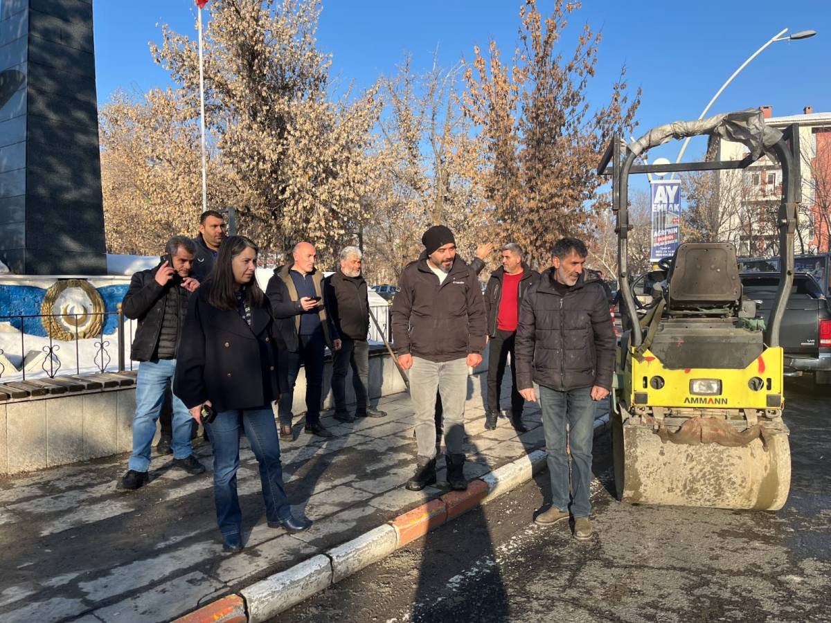 Ağrı’da çukur ve deformasyonlara hızlı müdahale