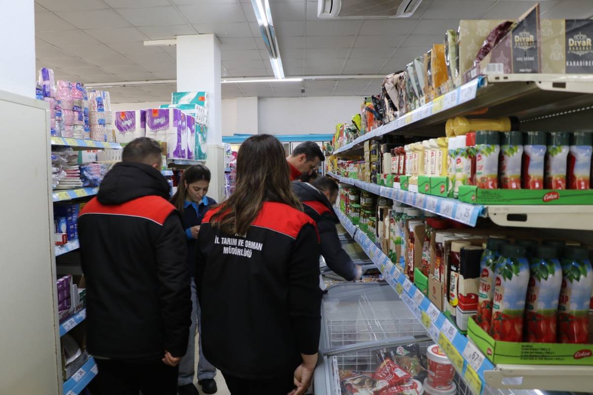Ramazan öncesi Ağrı’da gıda işletmeleri mercek altında