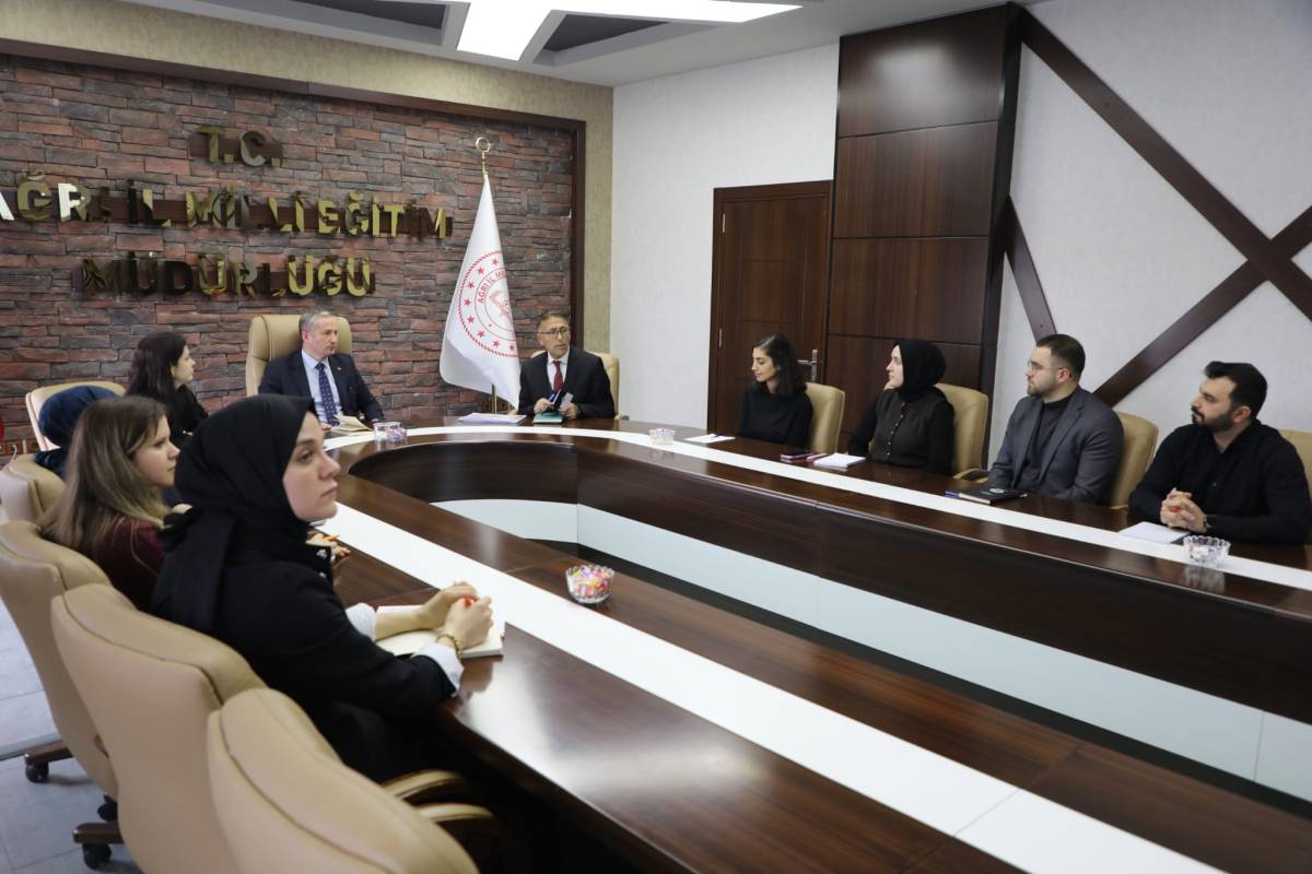 Ağrı’da Eğitim Projeleri Masaya Yatırıldı