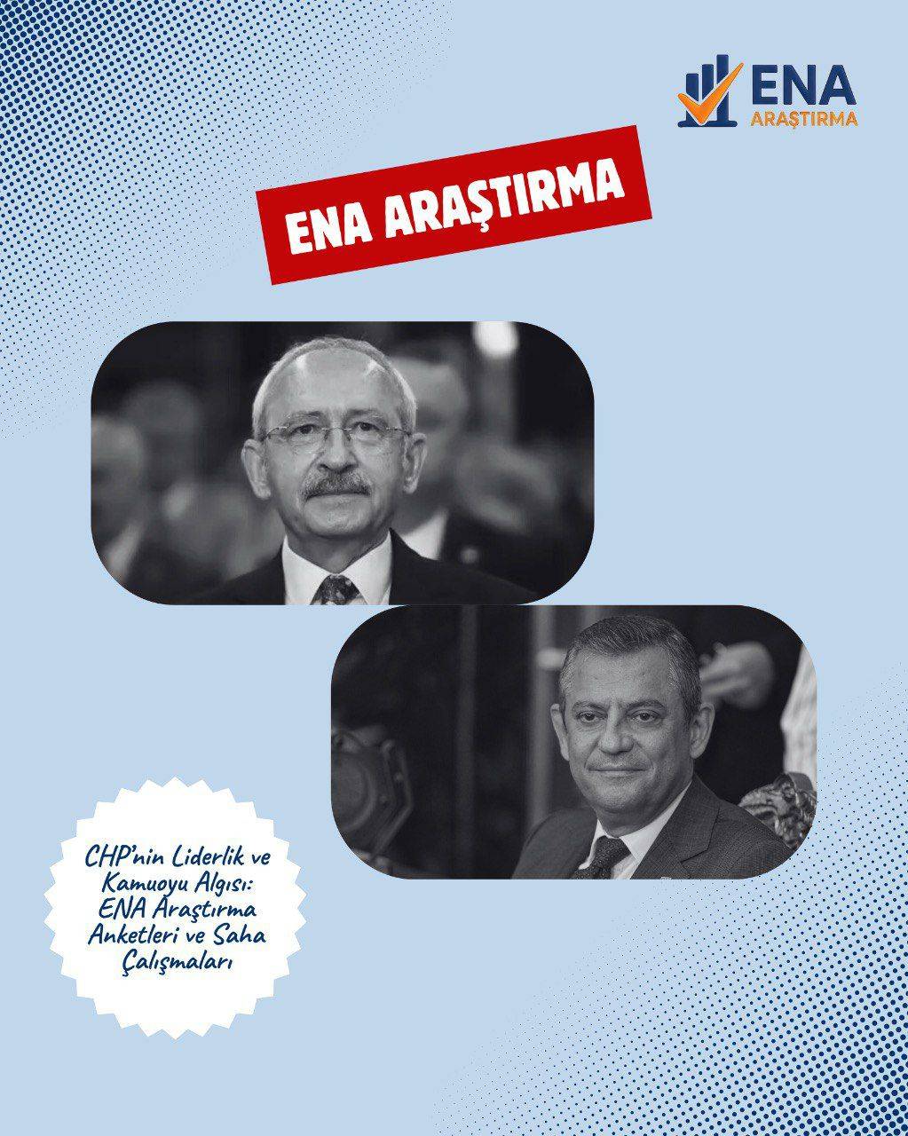ENA Araştırma Anketleri Sonuçlarında CHP