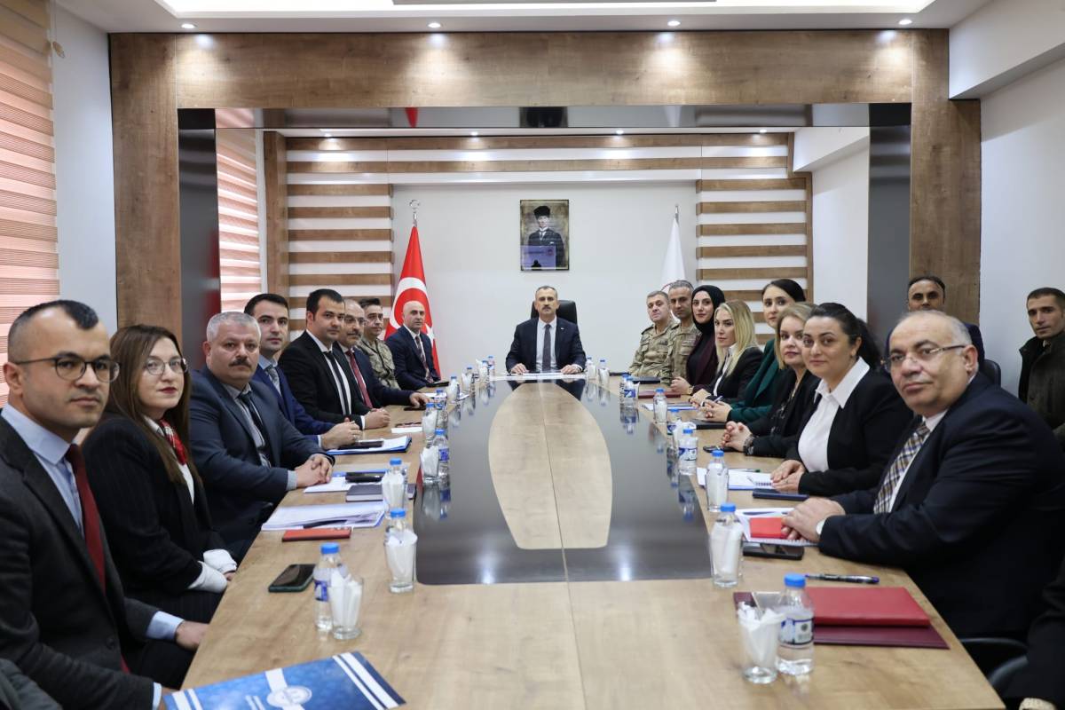 Doğubayazıt’ta Güvenlik ve Eğitim Masaya Yatırıldı