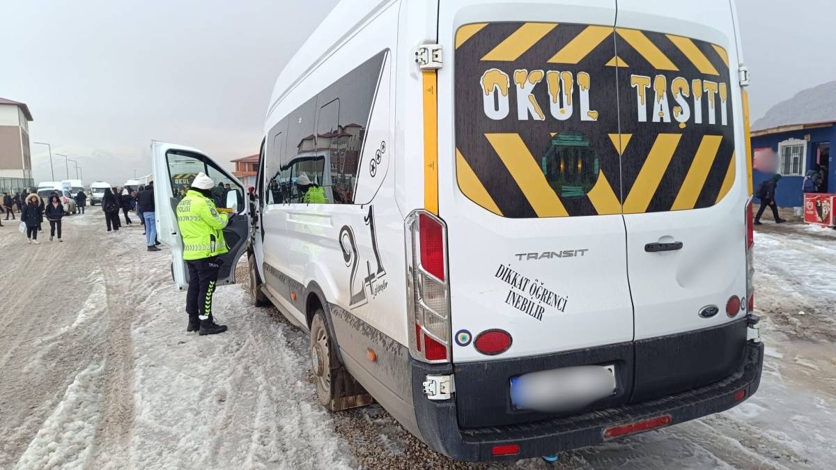 Ağrı’da okul çevrelerinde sıkı denetim