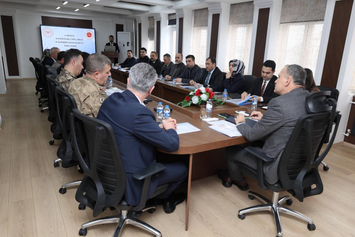 Ağrı’da Bağımlılıkla Mücadelede Ortak Çözüm Arayışı