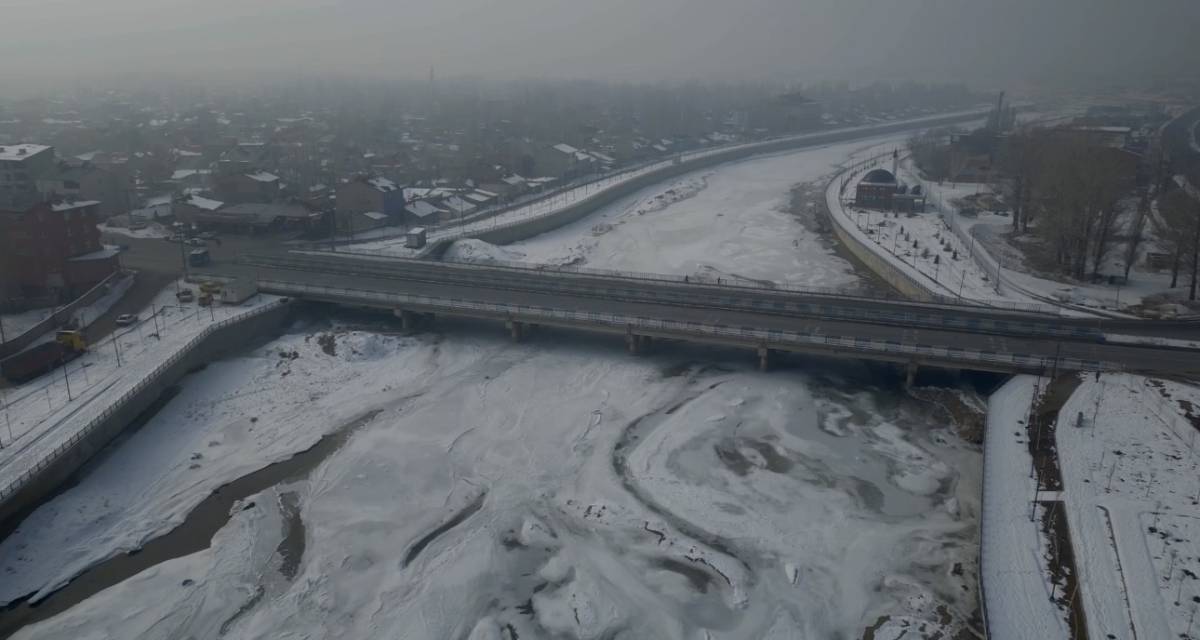 Ağrı’da dondurucu soğuklar geri döndü