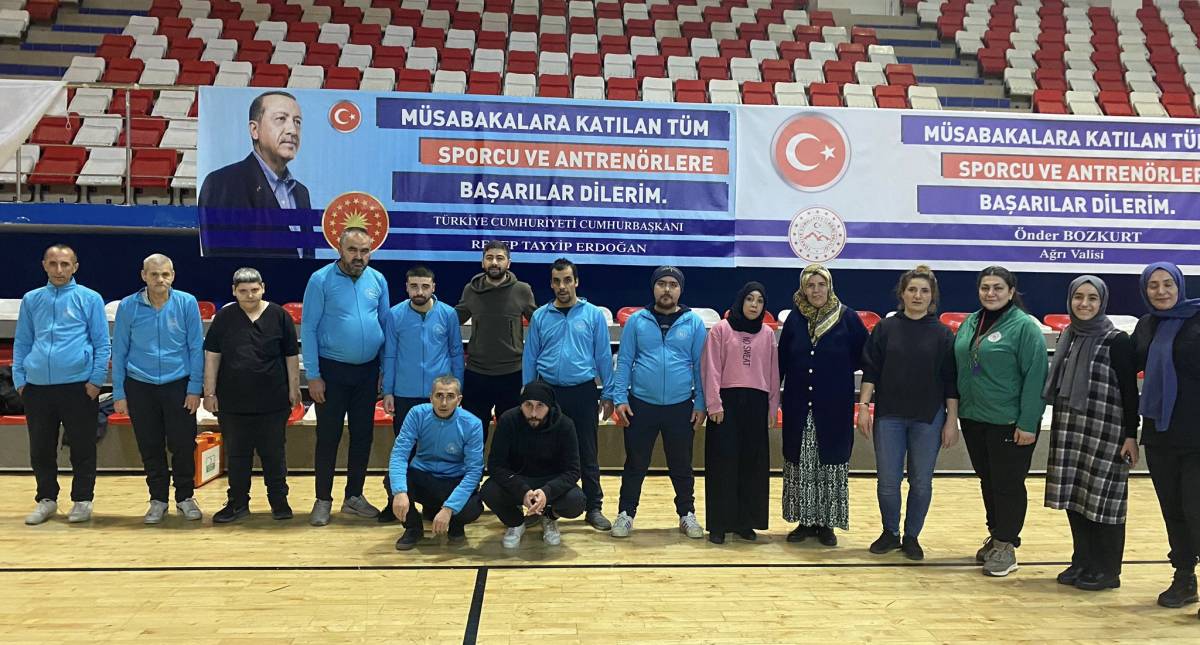 Ağrı’da engellilere yönelik spor faaliyetleri sürüyor