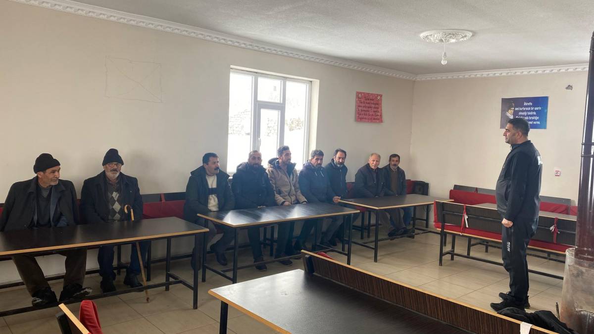 Ağrı’da çığ tehlikesine karşı farkındalık seferberliği