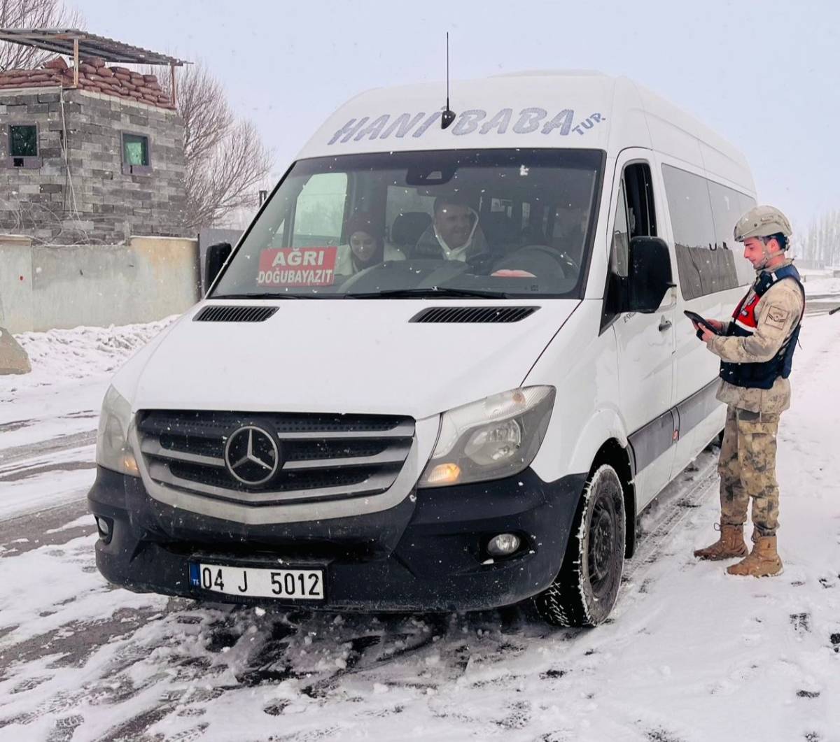Ağrı’da trafikte kış tedbirleri artırıldı