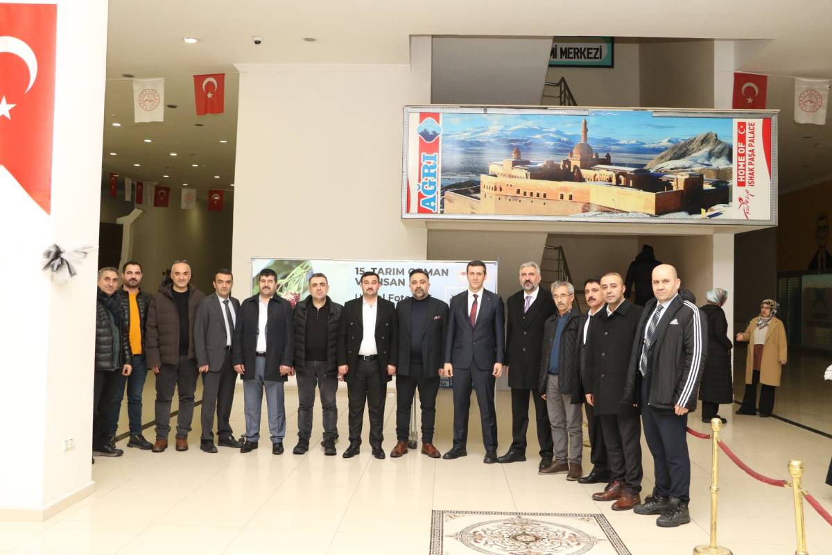 Ağrı’da “Tarım, Orman ve İnsan” Fotoğraf Sergisi Açıldı