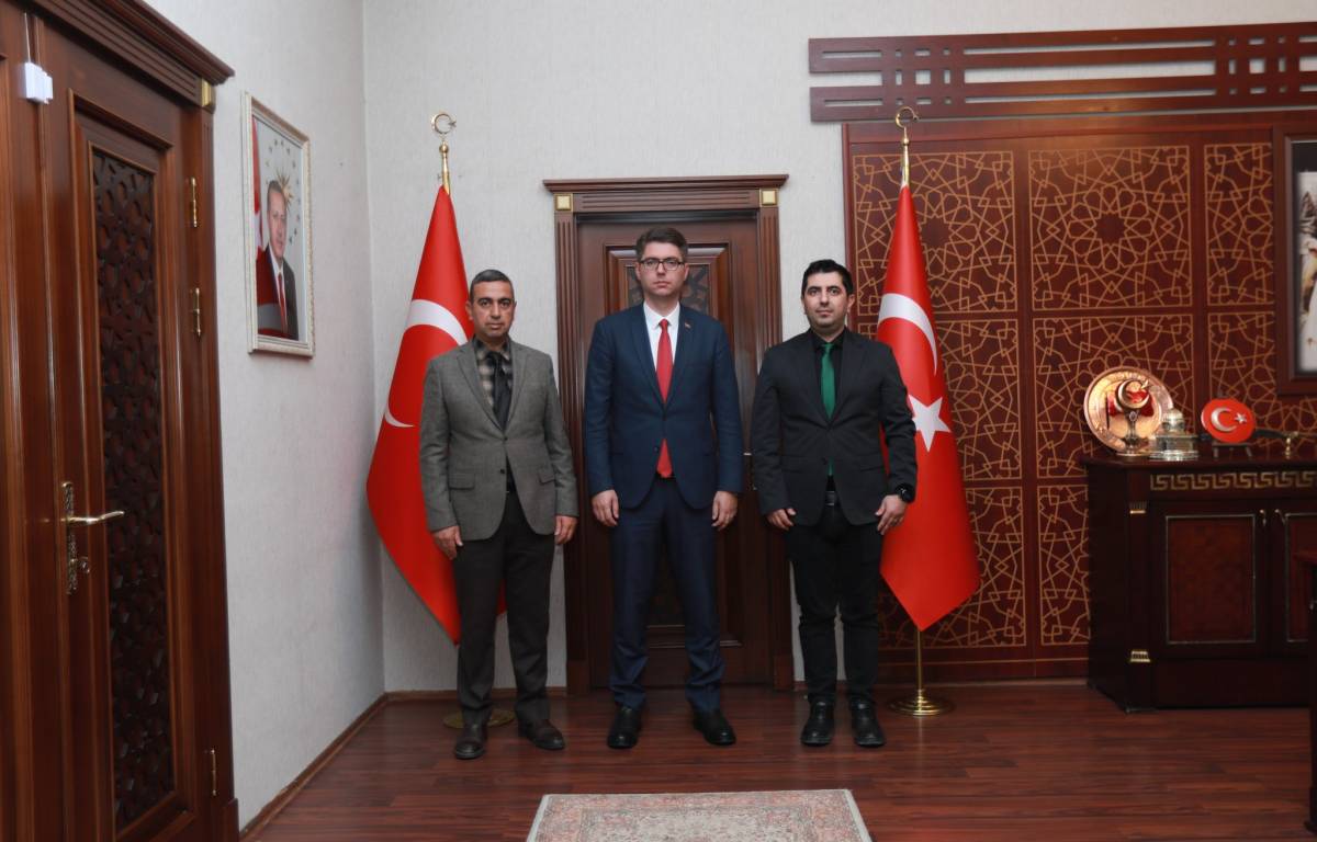 Erciş Kaymakamı Karaloğlu Erciş DSİ Heyetini Kabul Etti