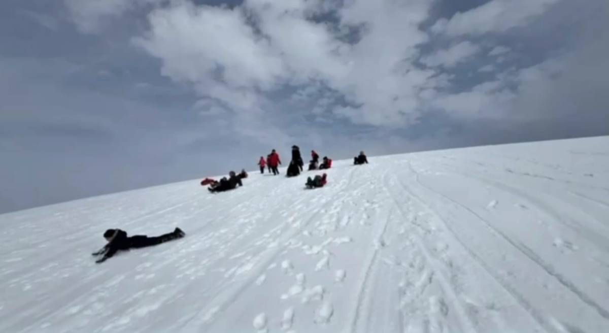 Patnos'ta Kayak Şenliği