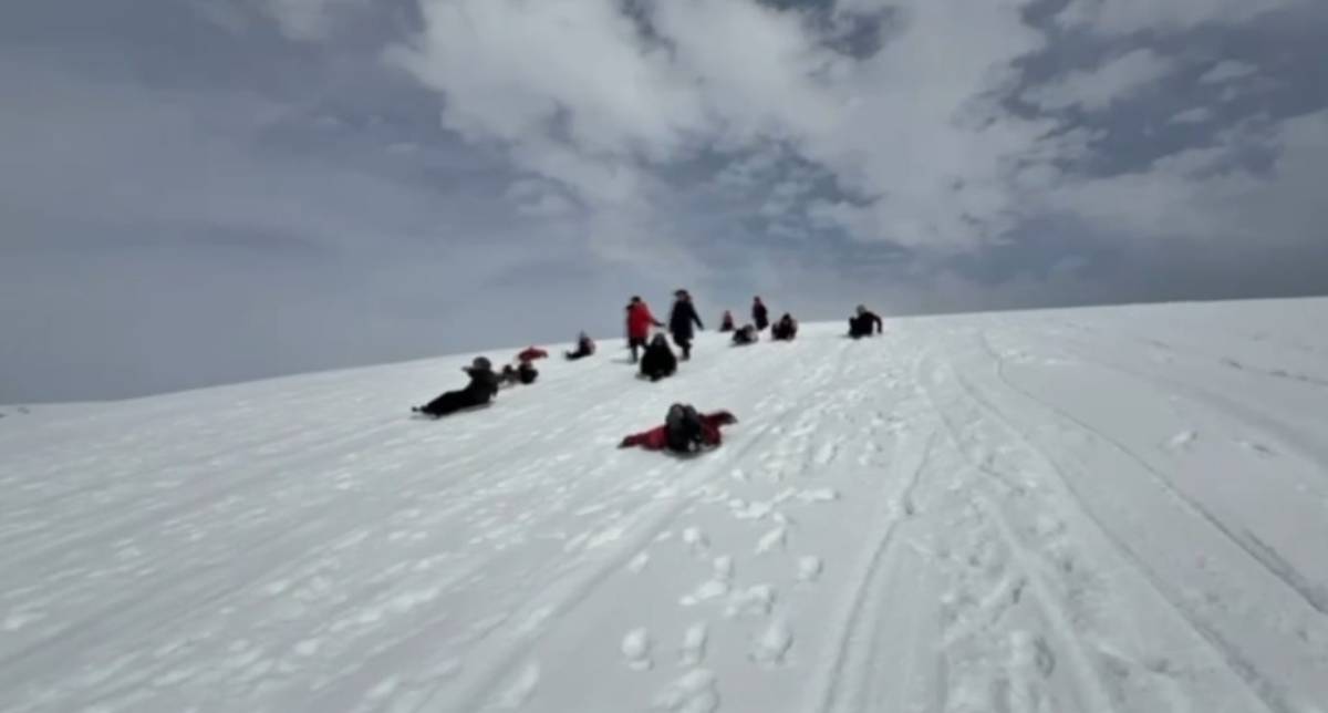 Patnos'ta Kayak Şenliği