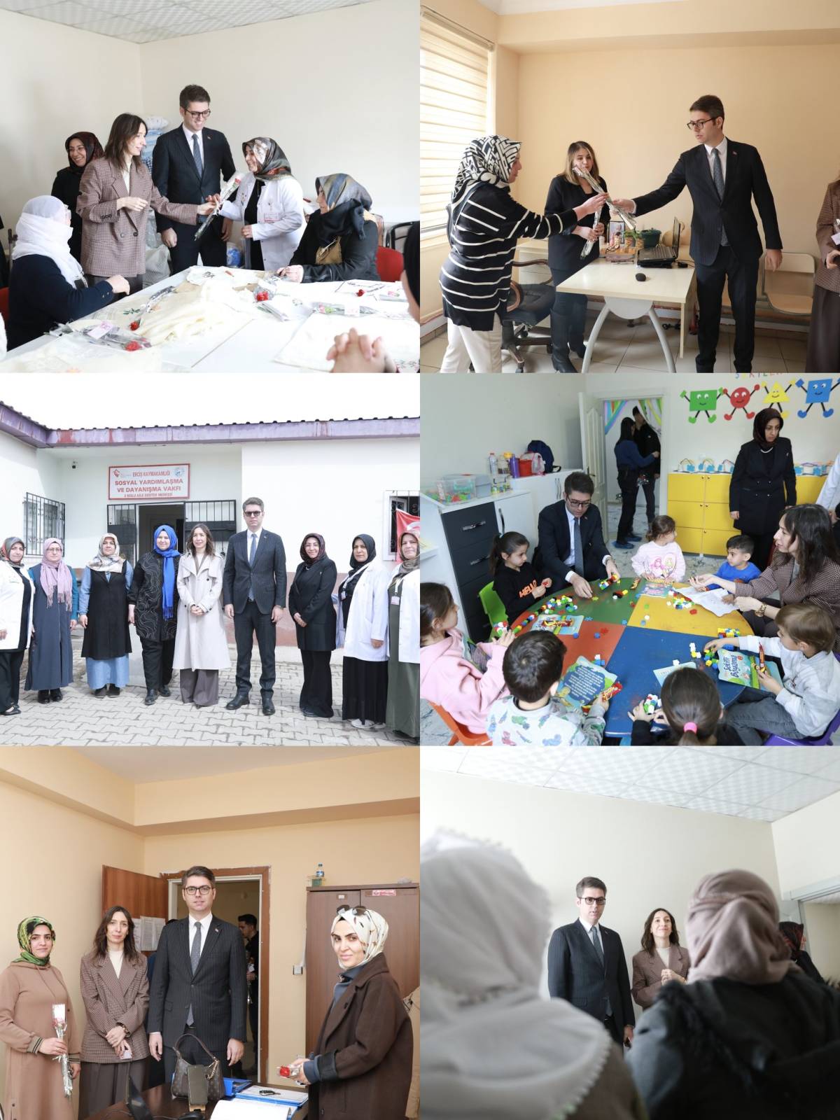 Erciş Kaymakamı Karaloğlu’ndan Kadınlar Günü Ziyareti