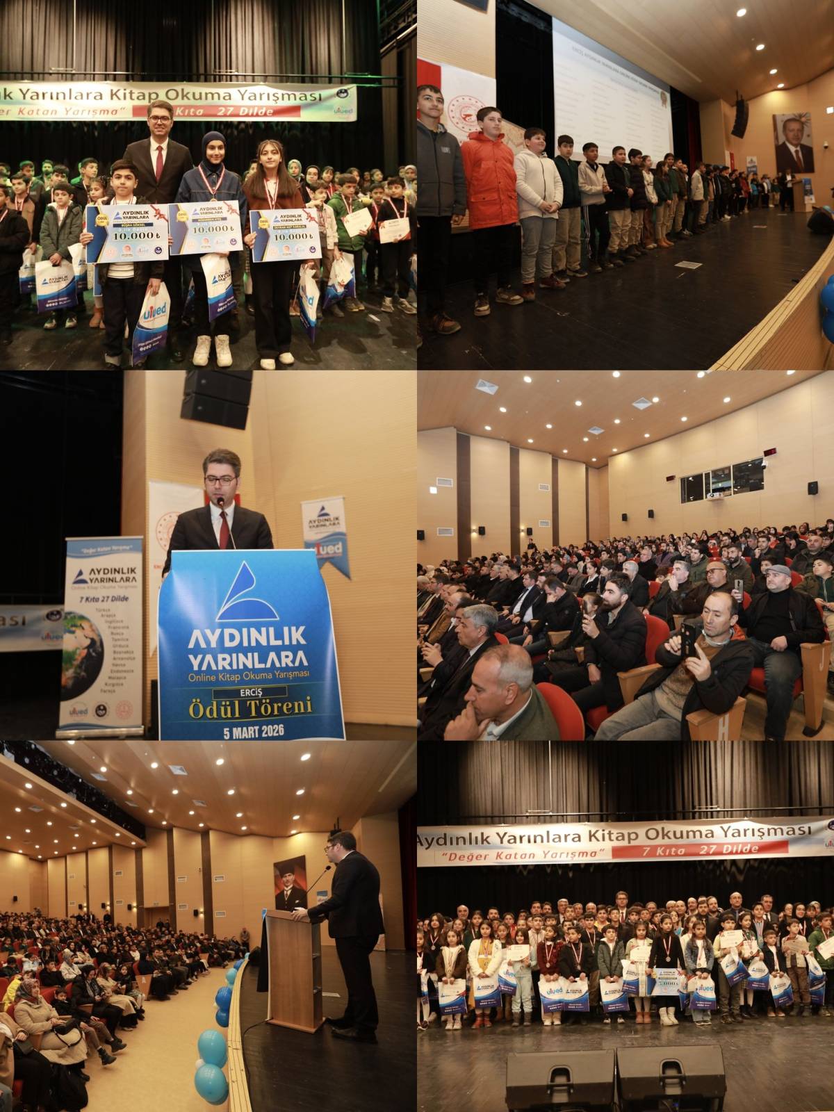 Erciş’te “Aydınlık Yarınlara Online Kitap Okuma Yarışması” Ödül Töreni Düzenlendi