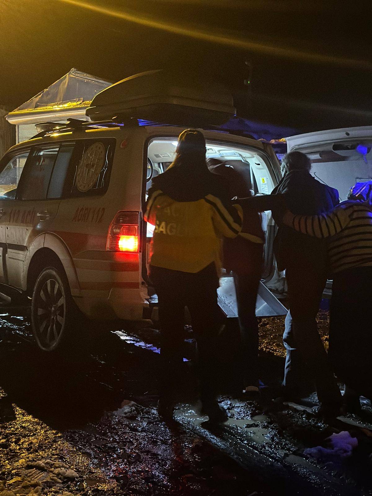 Ağrı’da Sağlık Ekipleri 66 Yaşındaki Hasta İçin Seferber Oldu