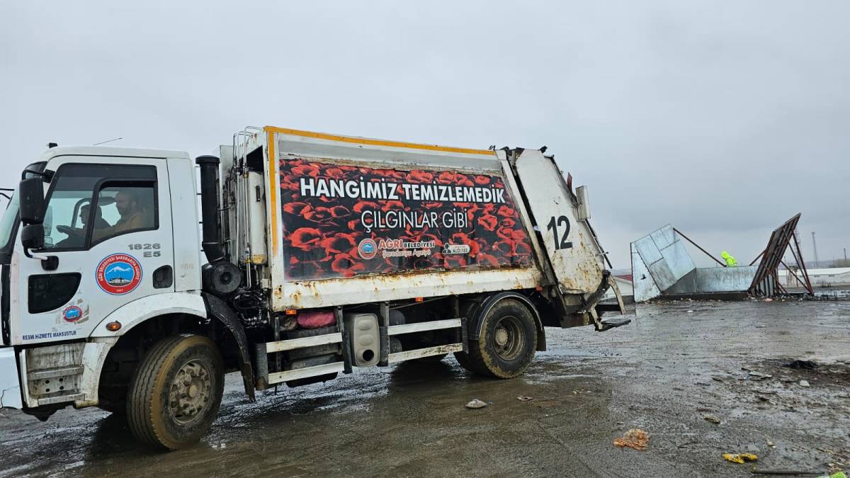 Ağrı’da vahşi depolama tarihe karışıyor