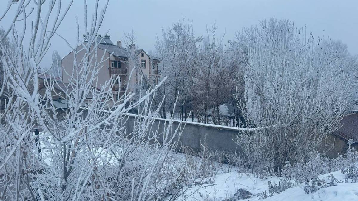 Ağrı’da bahar beklentisi yerini dondurucu soğuğa bıraktı