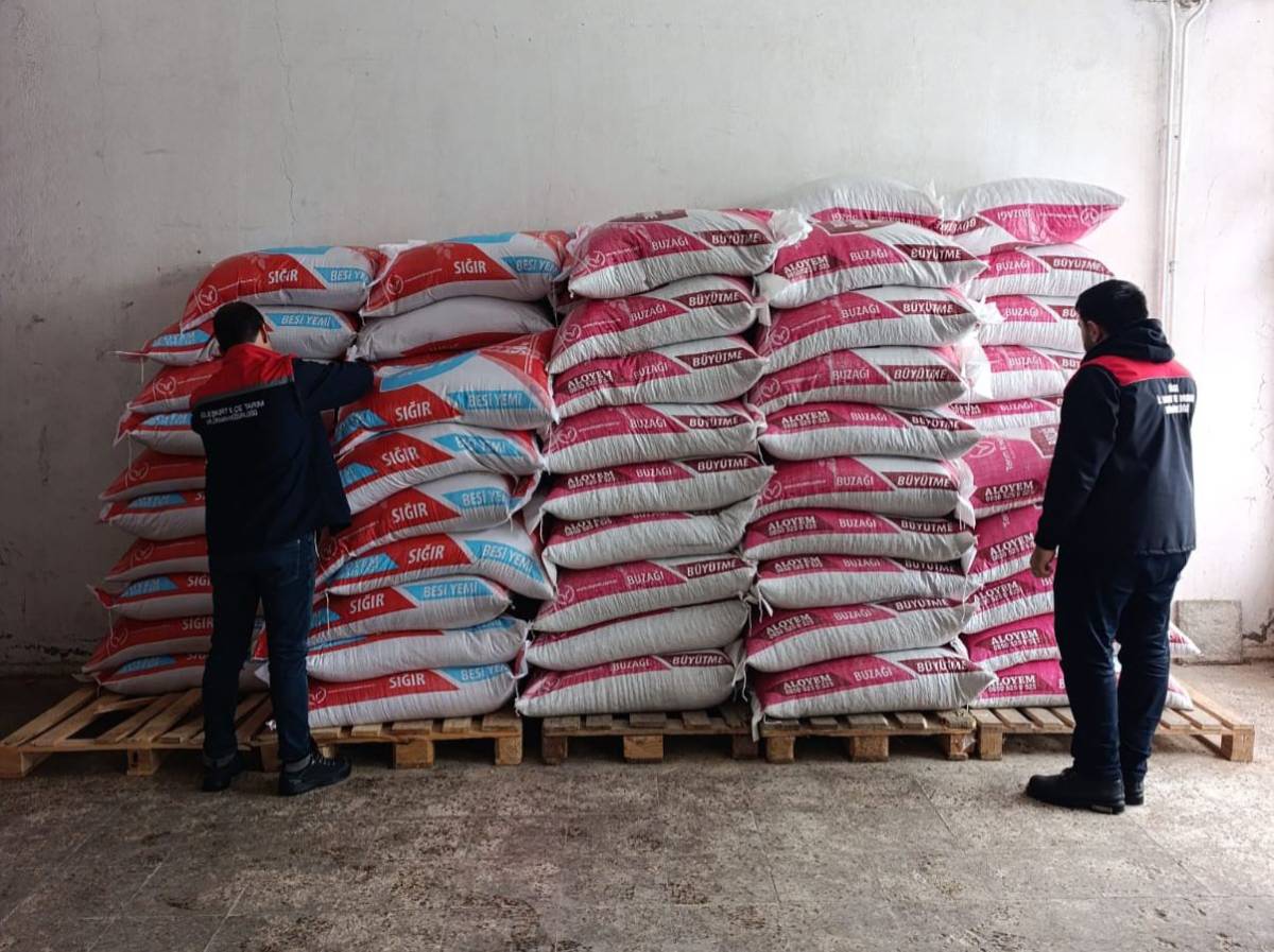 Ağrı’da hayvan sağlığı için yem denetimleri devam ediyor