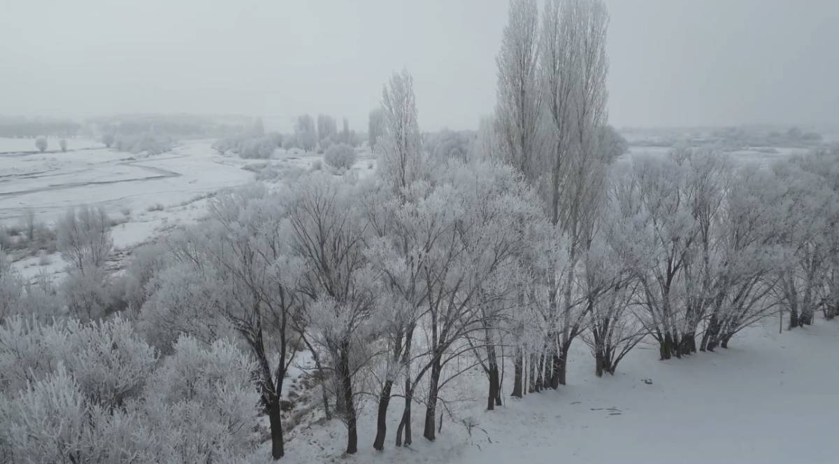 Ağrı’da Sibirya soğukları Mart ayında da etkisini sürdürüyor