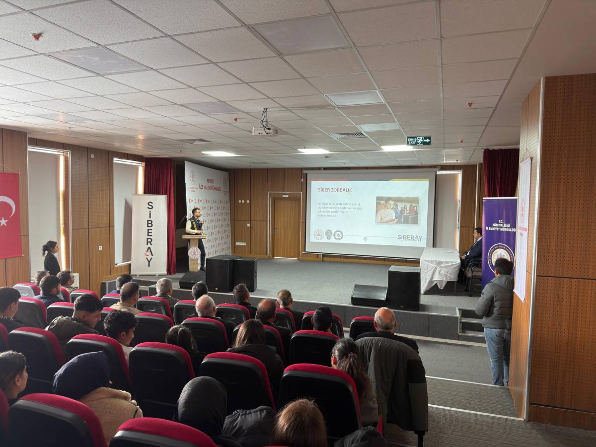 Patnos’ta internet güvenliği eğitimi düzenlendi