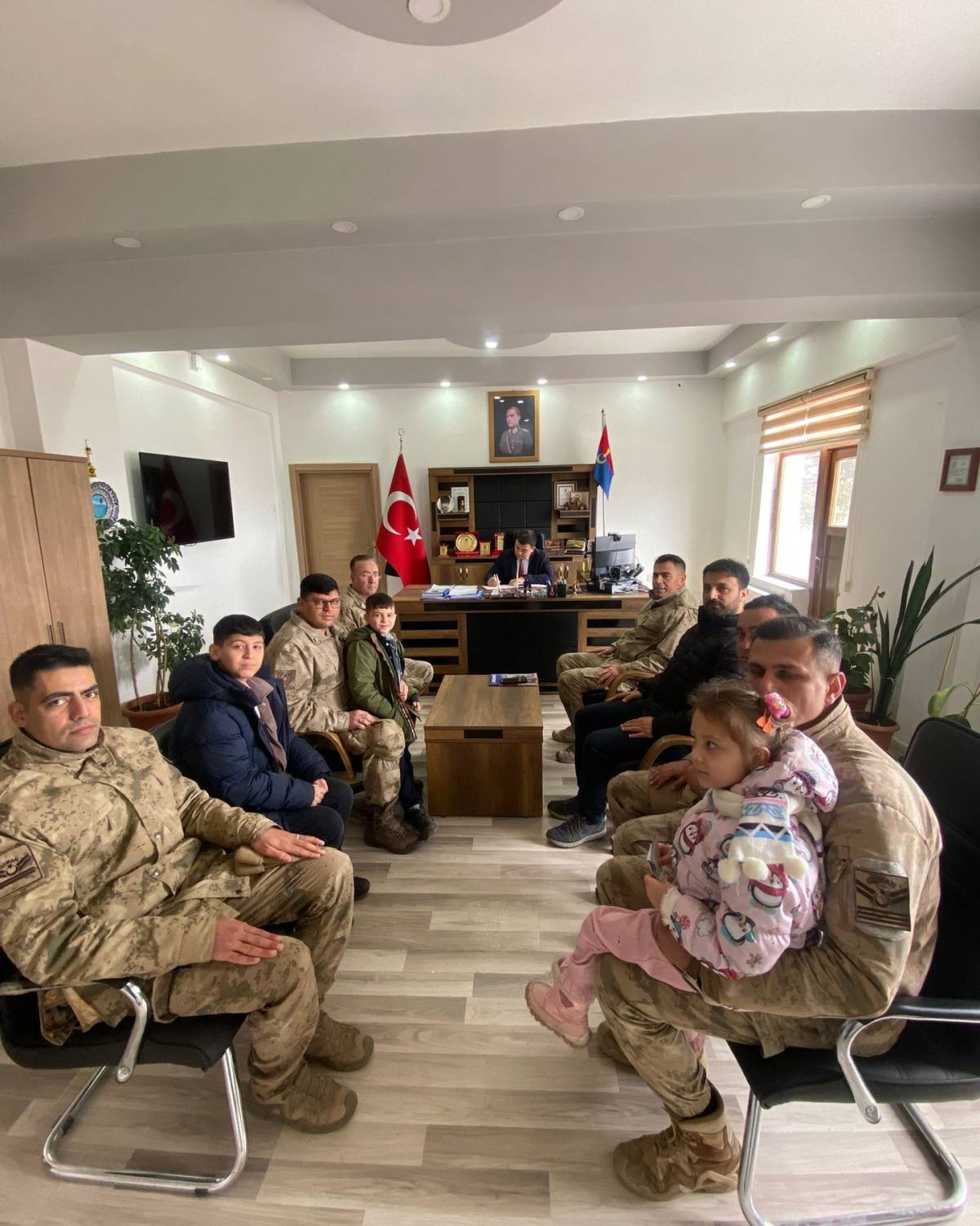 Patnos'ta Personel ile Bayramlaşma Ziyaretleri