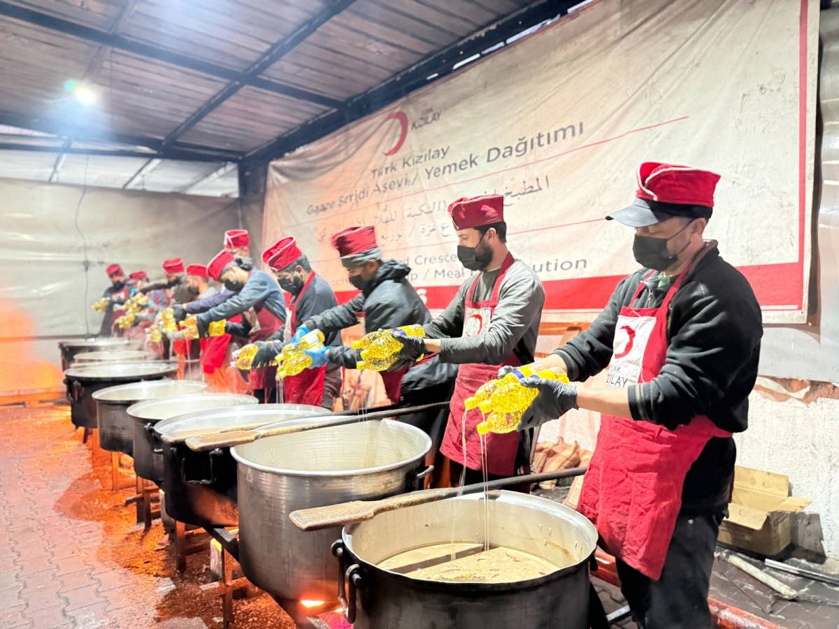 Ağrılı öğrencilerden Gazze’ye Ramazan yardımı