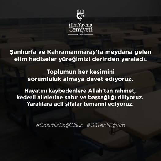Erciş İlim Yayma Cemiyeti’nden Birlik ve Beraberlik Vurgusu