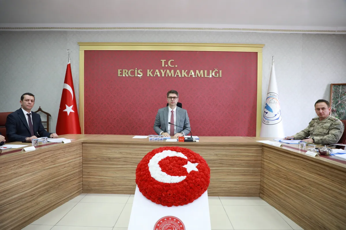 Erciş’te Okul Güvenliği Toplantısı Gerçekleştirildi