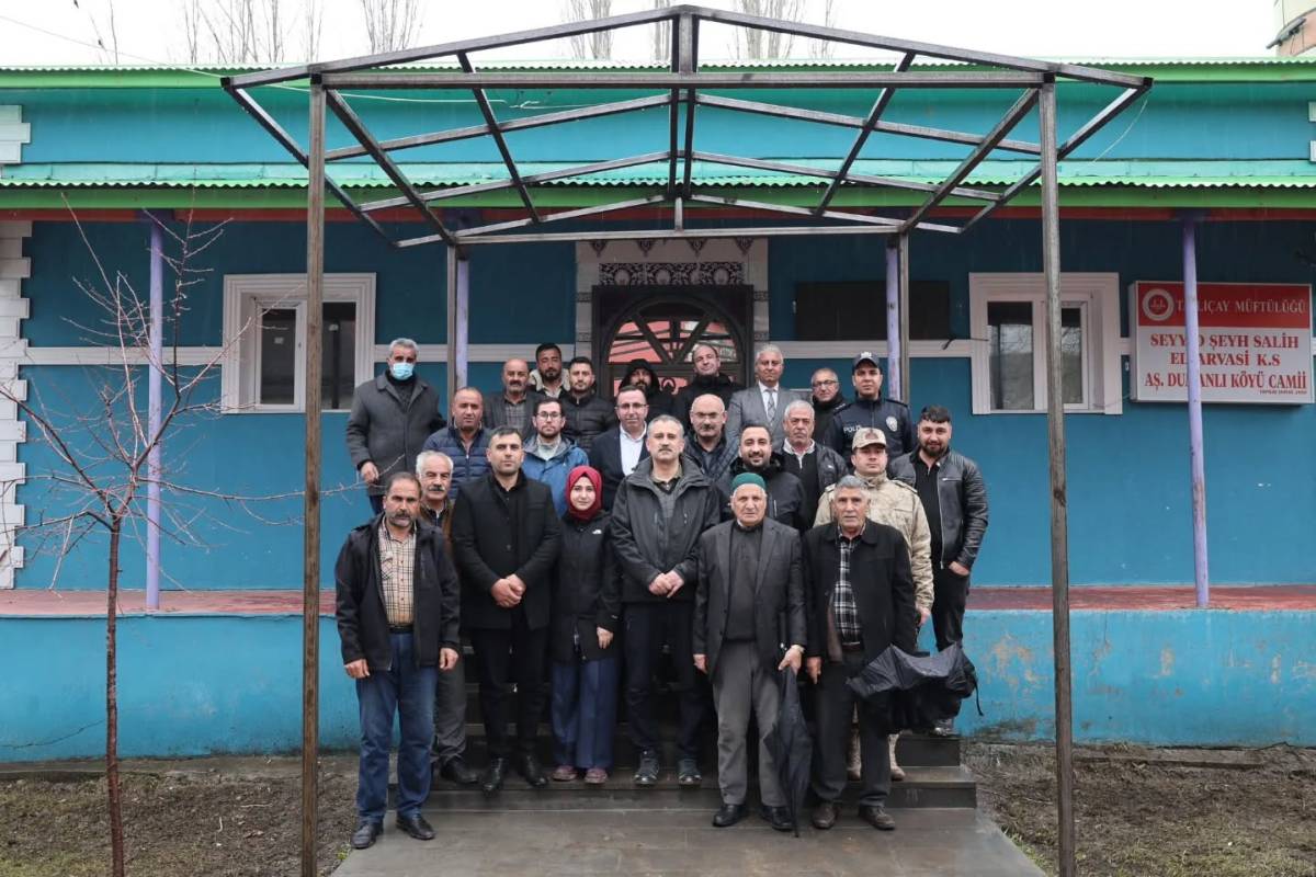 Ağrı Valisi Önder Bozkurt Taşlıçay İlçesini Ziyaret Etti