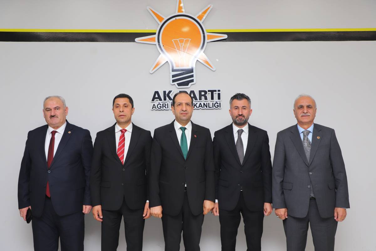 Fatih Çiftci Ağrı’da Teşkilatla Buluştu