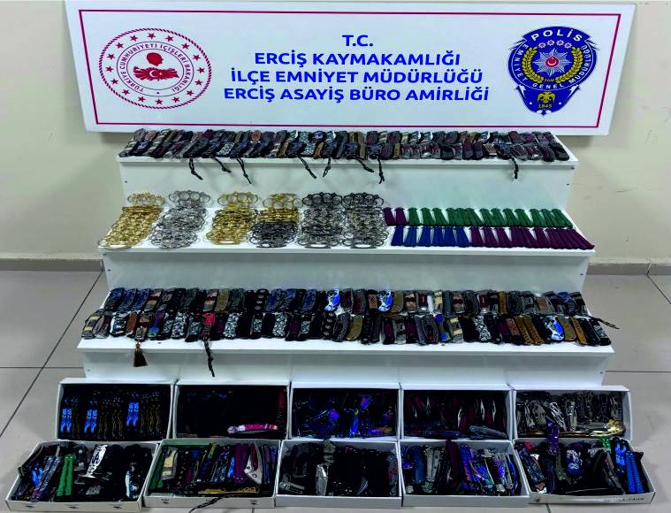 Erciş’te Yasaklı Malzeme Operasyonu