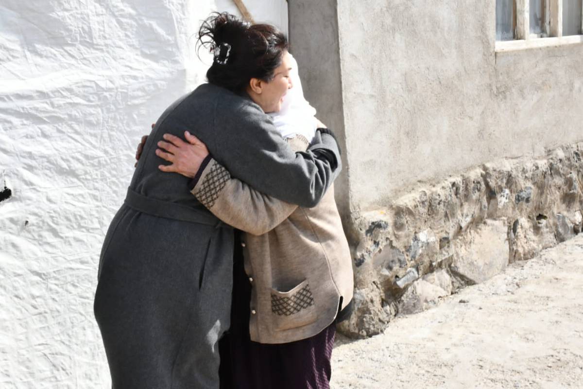 Ruken Kilerci Patnos’ta Deprem Bölgesinde