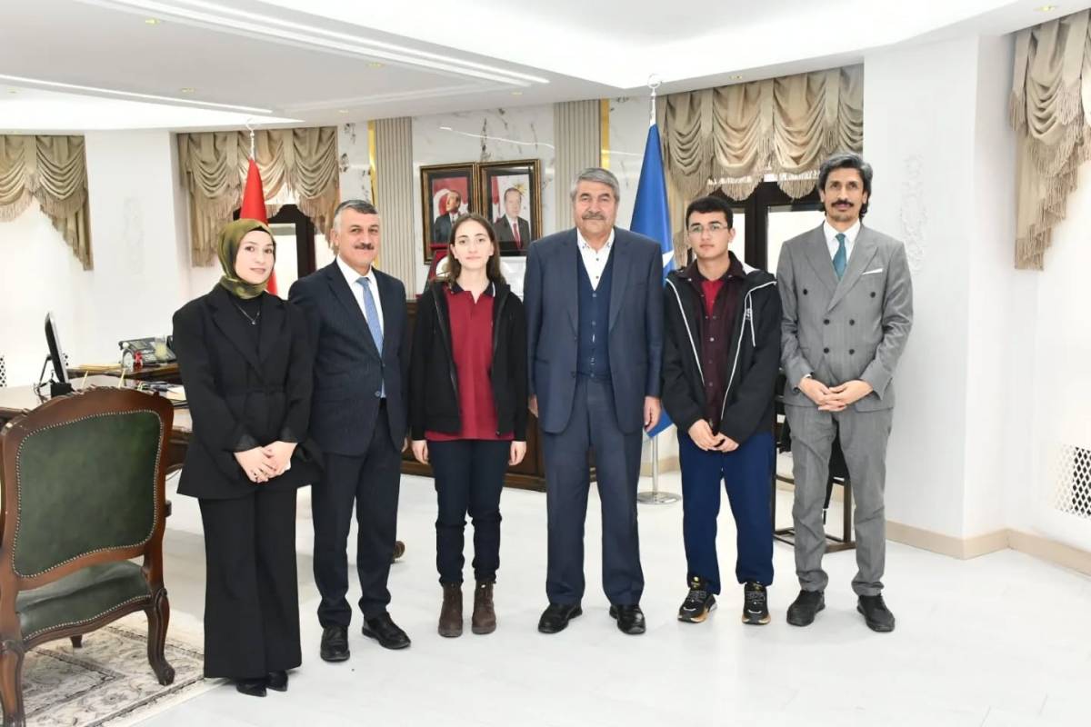 Patnos Belediyesi'ne “Çevreye Duyarlıyım ve Değerlerime Sahip Çıkıyorum” projesi kapsamında ziyaret