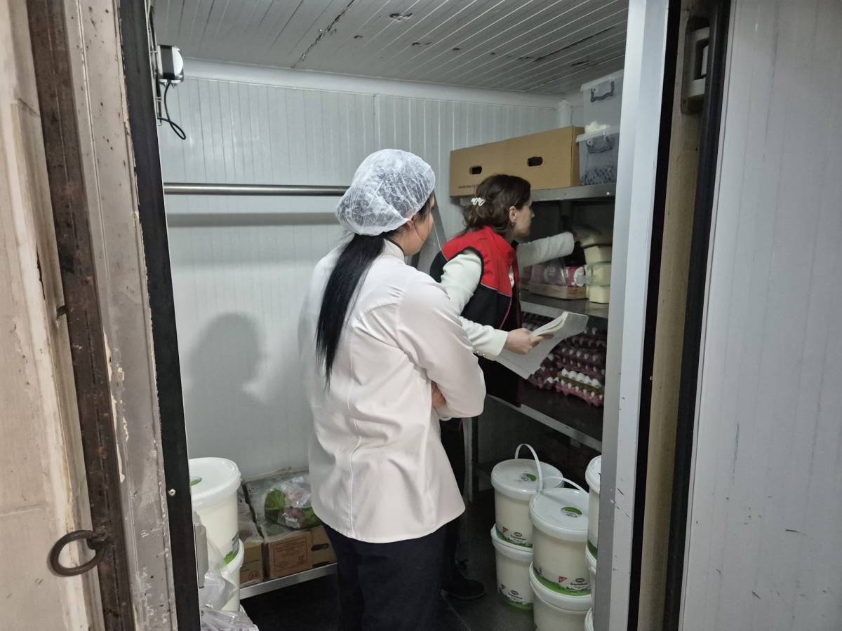 Ağrı’da Yurt ve Pansiyonlara Sıkı Gıda Denetimi