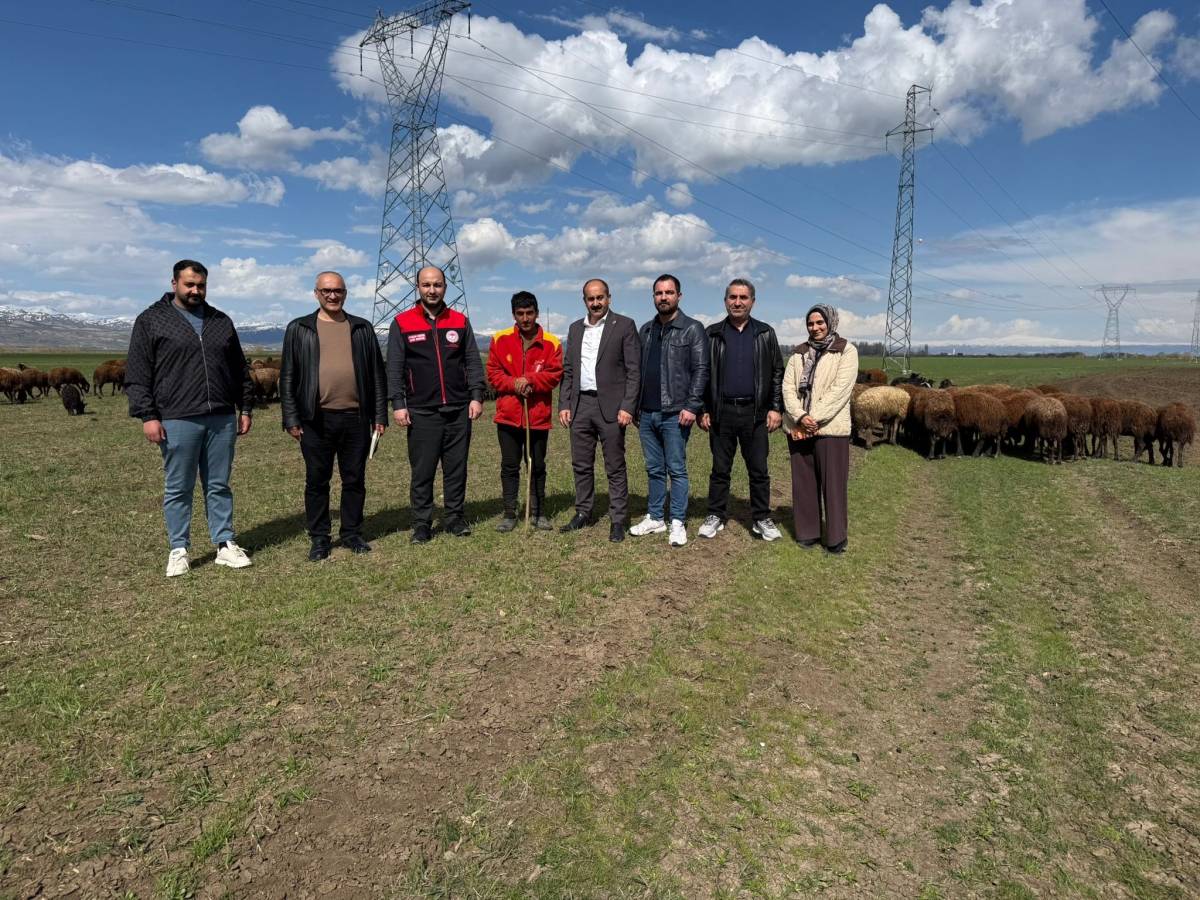 Ağrı’da Üreticiye Yerinde Destek