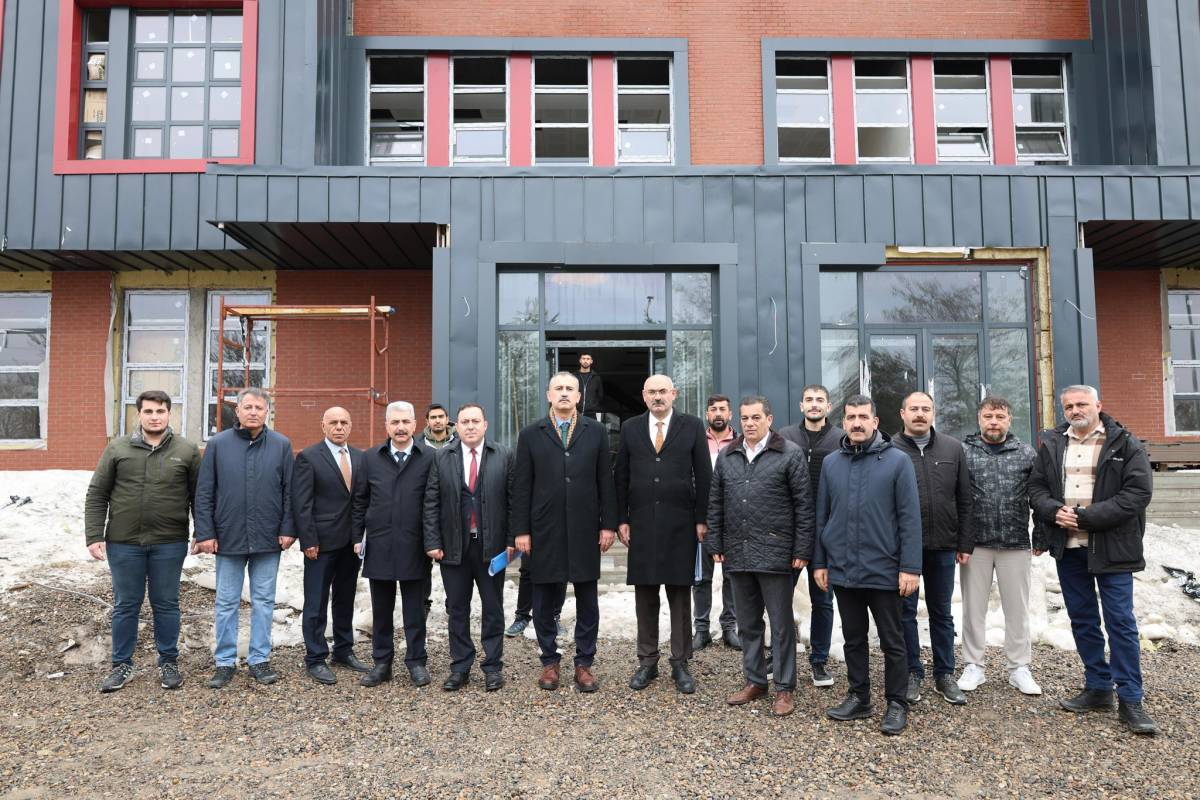 Ağrı’da yeni il halk kütüphanesi yükseliyor