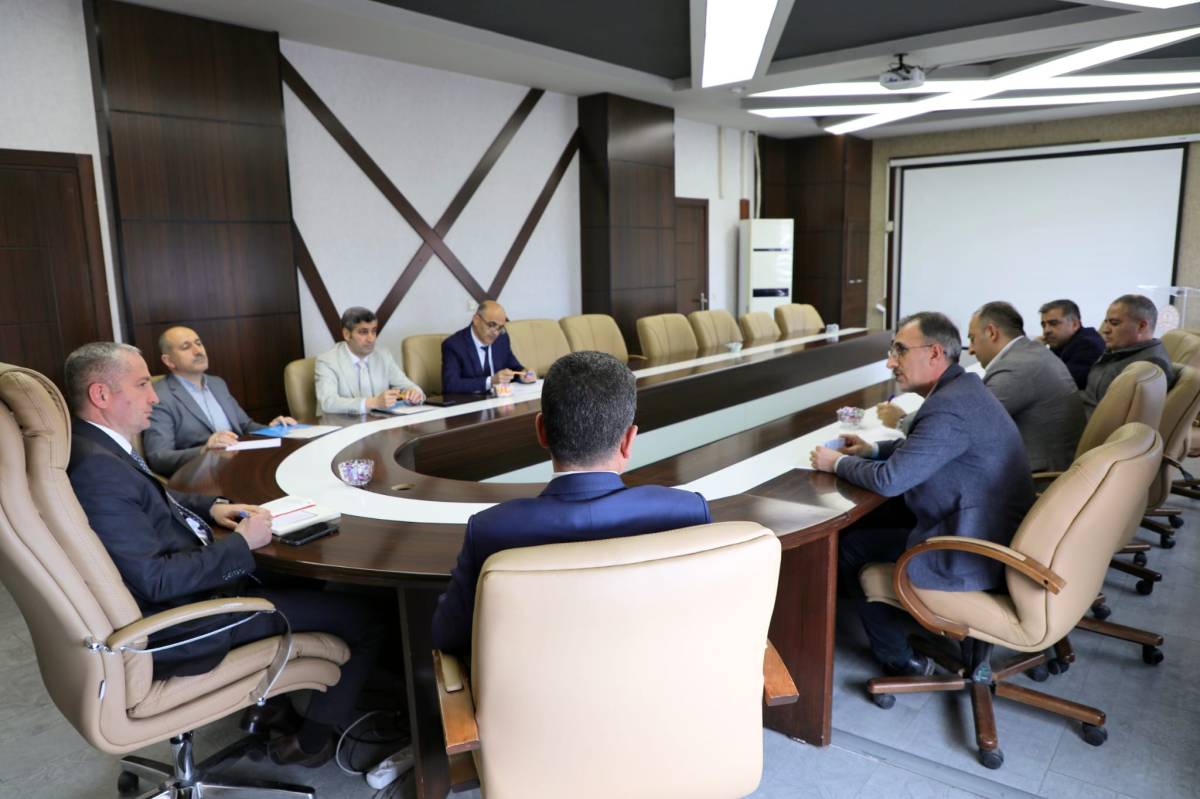 Ağrı’da YKS’ye hazırlanan öğrencilerin durumu toplantıda ele alındı