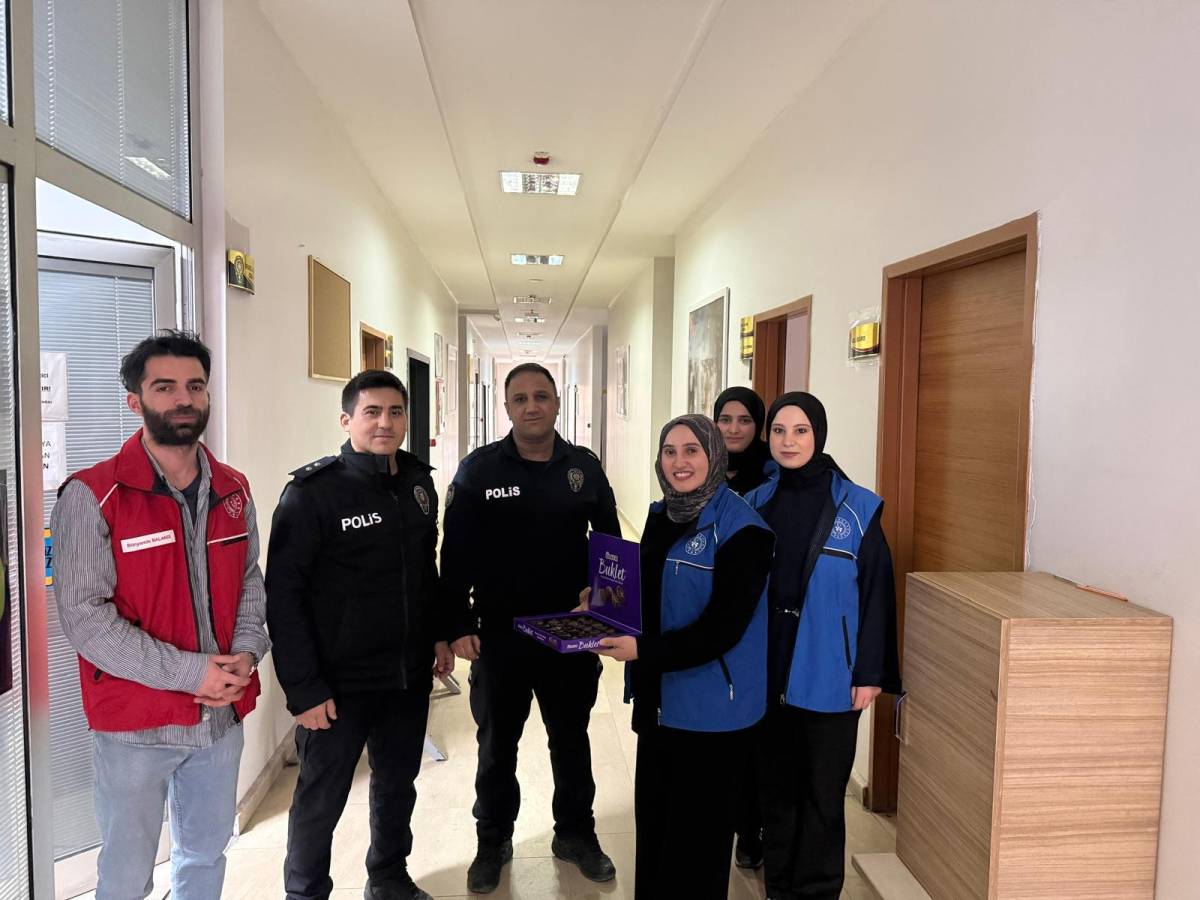 Fatih Alpaslan’dan İlçe Emniyet Müdürü Hakan Sarak’a Ziyaret