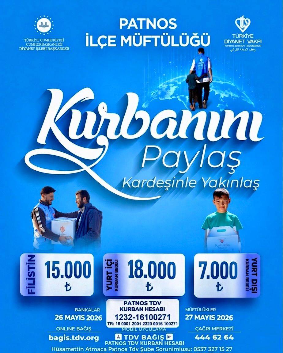 Patnos’ta Vekaletle Kurban Bağışı Çalışmaları Başladı