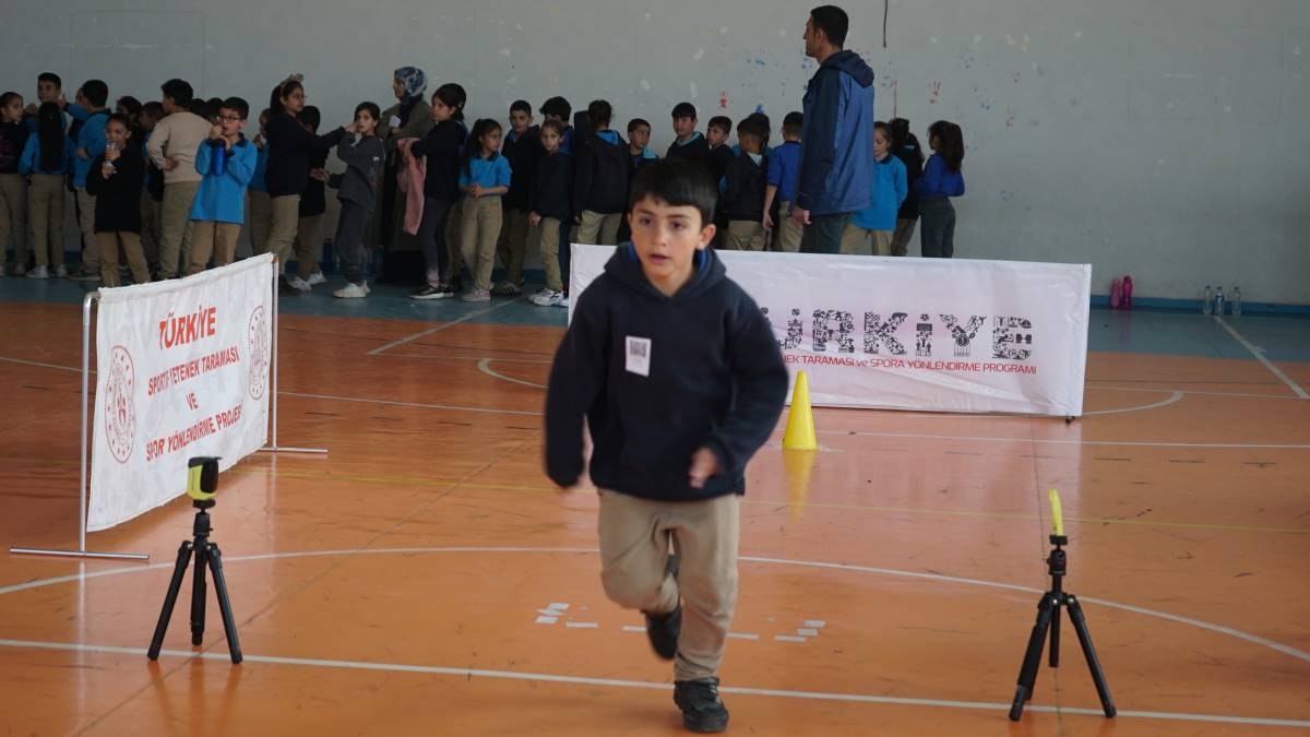 Patnos'ta Türkiye Sportif Yetenek Taraması Basladı